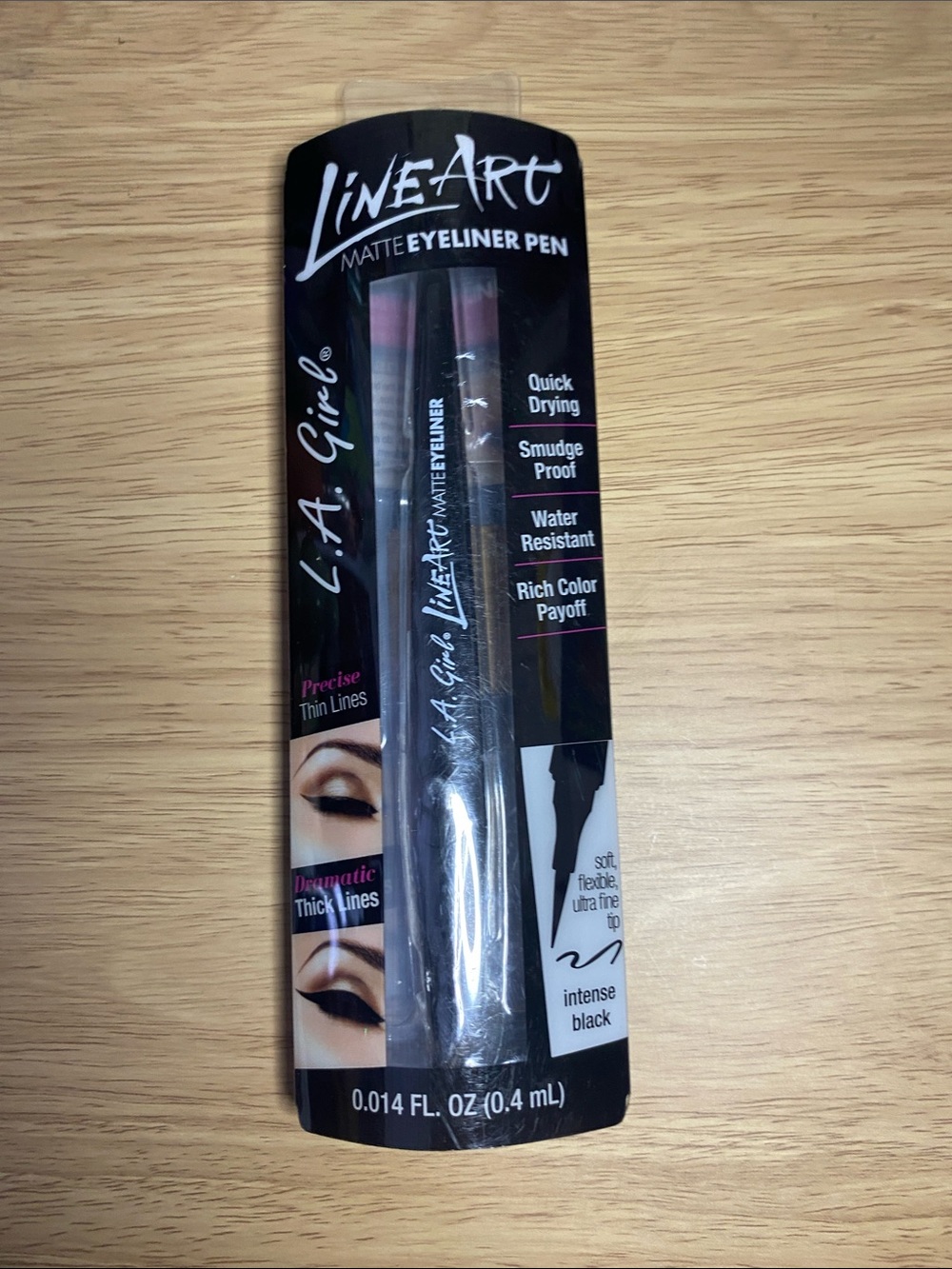 L.A. Girl Line Art Matte Eyeliner Pen - Intense Black